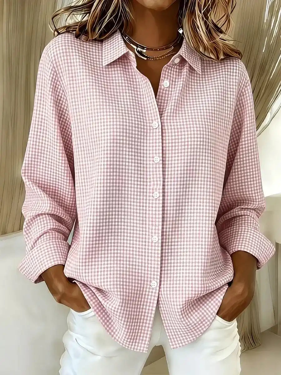 New Arrival π₯ Women's Plaid Button-Down Shirt