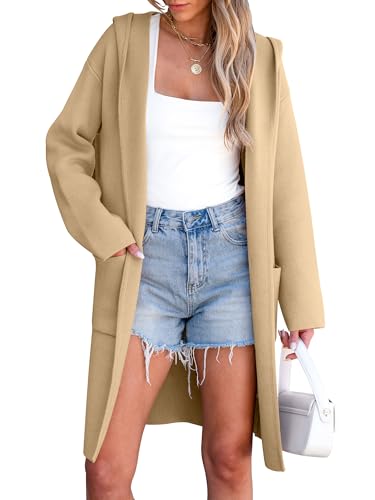 Women's Fall Cardigan Sweater, Solid Color