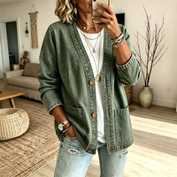 Denim Made Easy | Women’s V-Neck Denim Cardigan