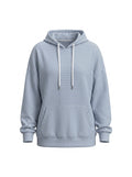 Women's Striped Hoodie, for Lounging