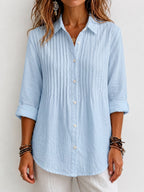 New Arrivals🔥Women's Gingham Check Button-Down Shirt
