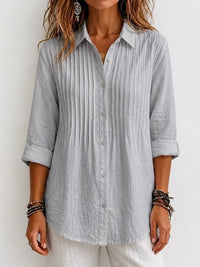 New Arrivals🔥Women's Gingham Check Button-Down Shirt