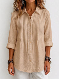 New Arrivals🔥Women's Gingham Check Button-Down Shirt