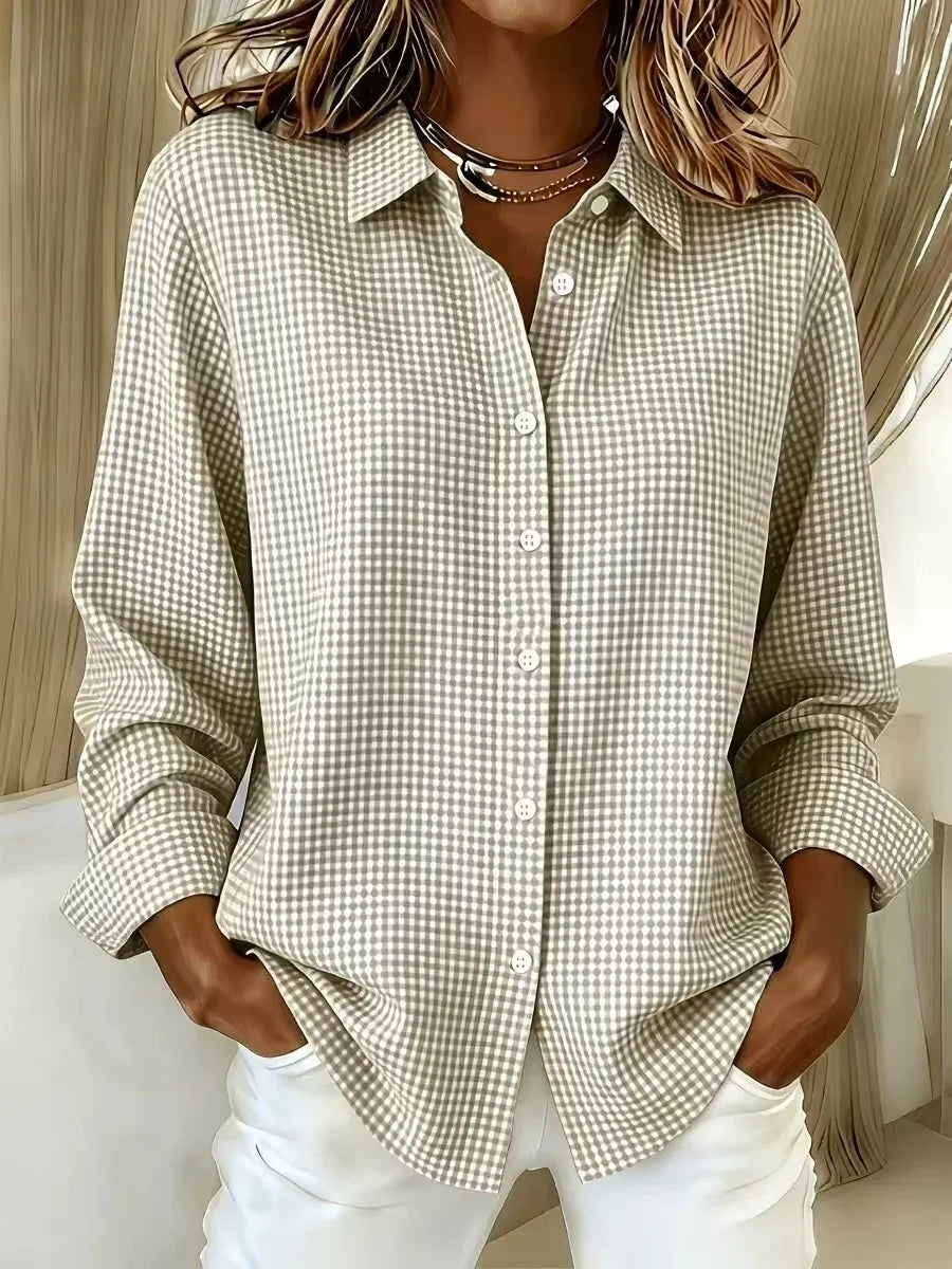 New Arrival 🔥 Women's Plaid Button-Down Shirt