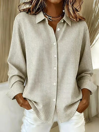 New Arrival 🔥 Women's Plaid Button-Down Shirt