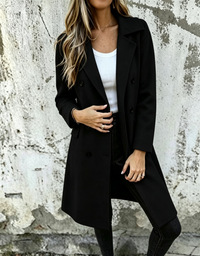 New Arrival 🔥 Classic Wool Coat — Women's Casual Belted Coat (Autumn/Winter Collection)
