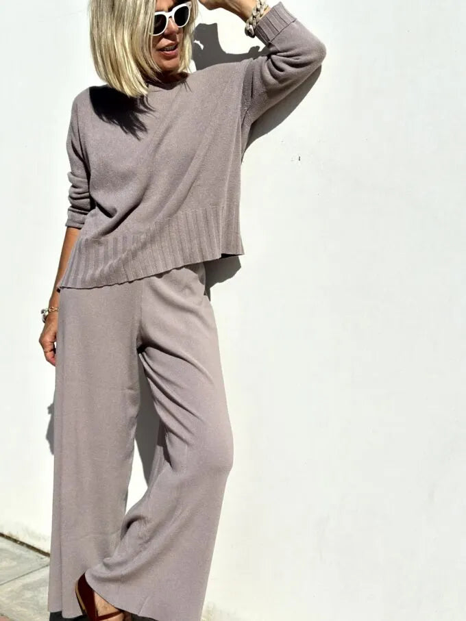 ⏰ LAST DAY SAVE 49% 💥Hot Sale Soft Cashmere Casual Sweater Suit