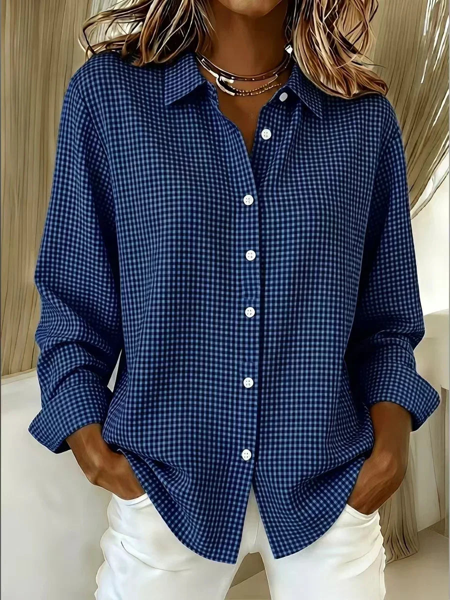 New Arrival 🔥 Women's Plaid Button-Down Shirt