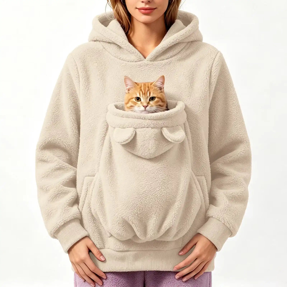 Pet Pouch Hoodie for Cat Dog Carrier Hoodies Carrying