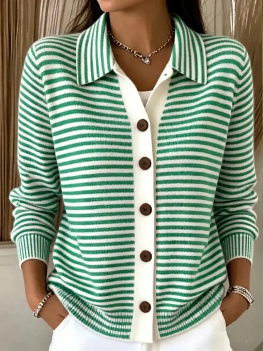 CLEARANCE SALE🔥Women's Striped knit top
