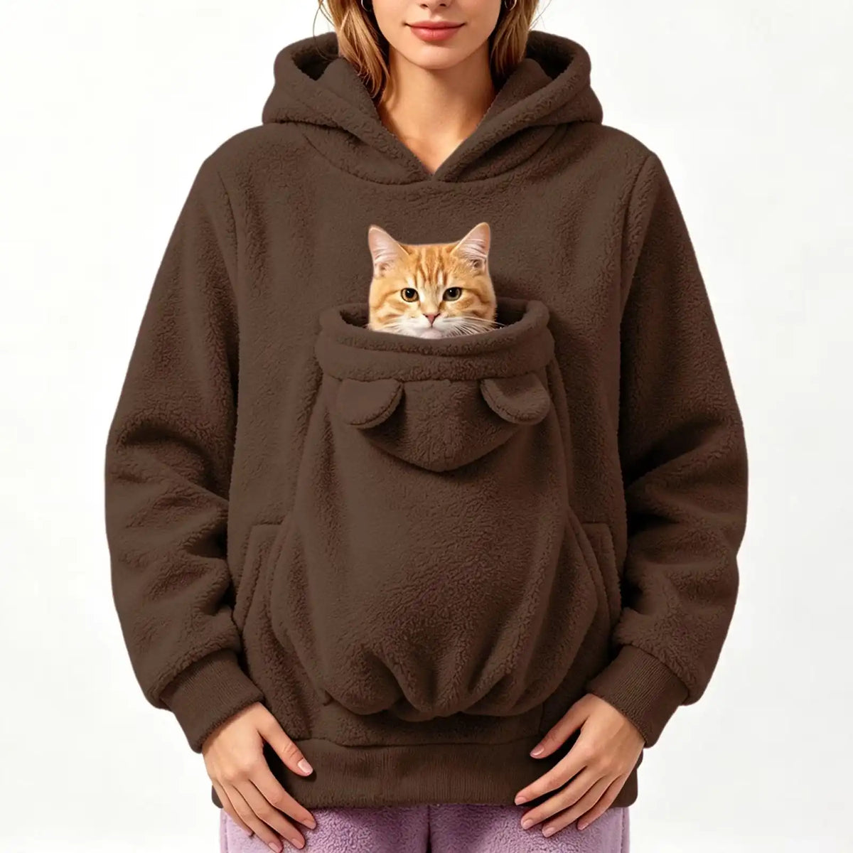 Pet Pouch Hoodie for Cat Dog Carrier Hoodies Carrying