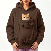 Pet Pouch Hoodie for Cat Dog Carrier Hoodies Carrying