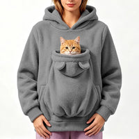 Pet Pouch Hoodie for Cat Dog Carrier Hoodies Carrying
