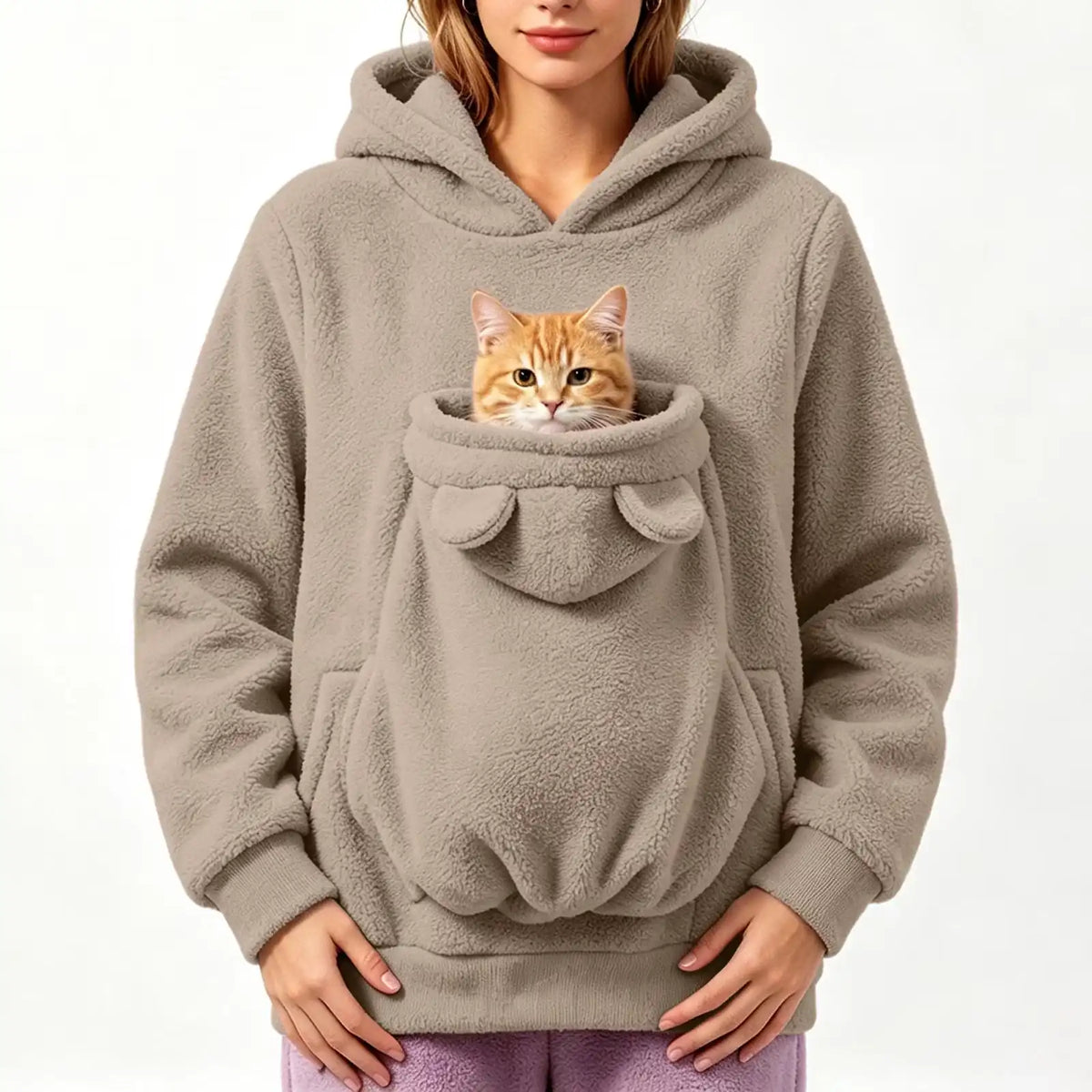 Pet Pouch Hoodie for Cat Dog Carrier Hoodies Carrying