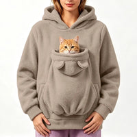 Pet Pouch Hoodie for Cat Dog Carrier Hoodies Carrying