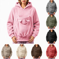 Pet Pouch Hoodie for Cat Dog Carrier Hoodies Carrying