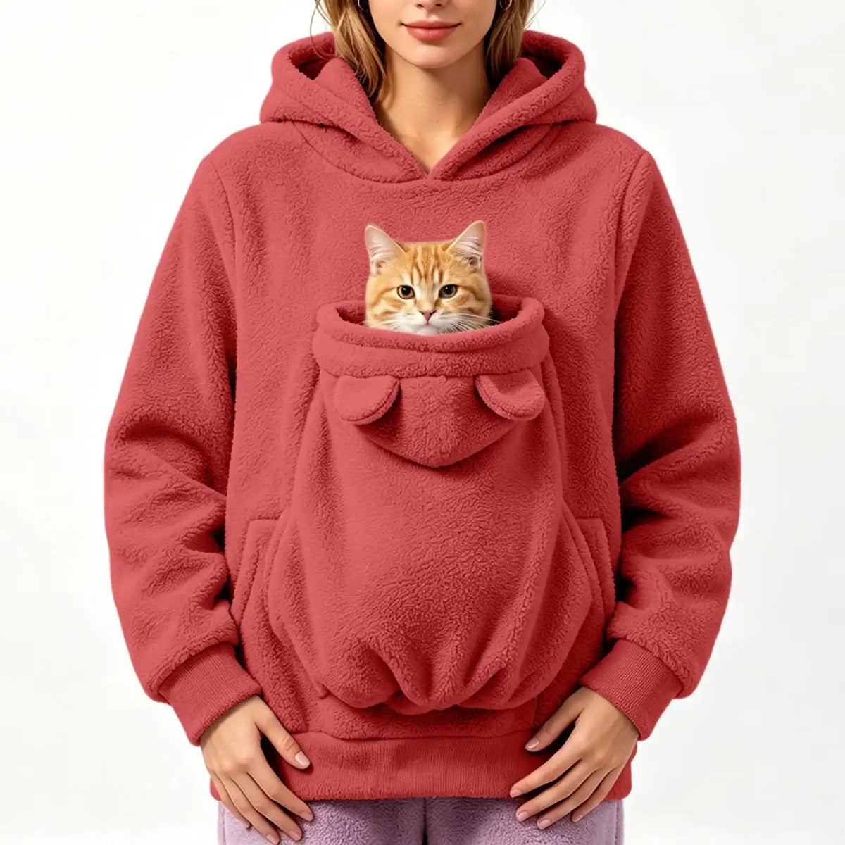 Pet Pouch Hoodie for Cat Dog Carrier Hoodies Carrying