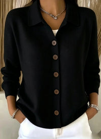 CLEARANCE SALE🔥Women's Cotton Plain Long Sleeve Comfy Casual Cardigan