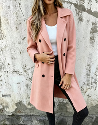 New Arrival 🔥 Classic Wool Coat — Women's Casual Belted Coat (Autumn/Winter Collection)