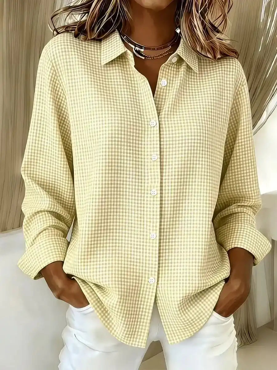 New Arrival 🔥 Women's Plaid Button-Down Shirt
