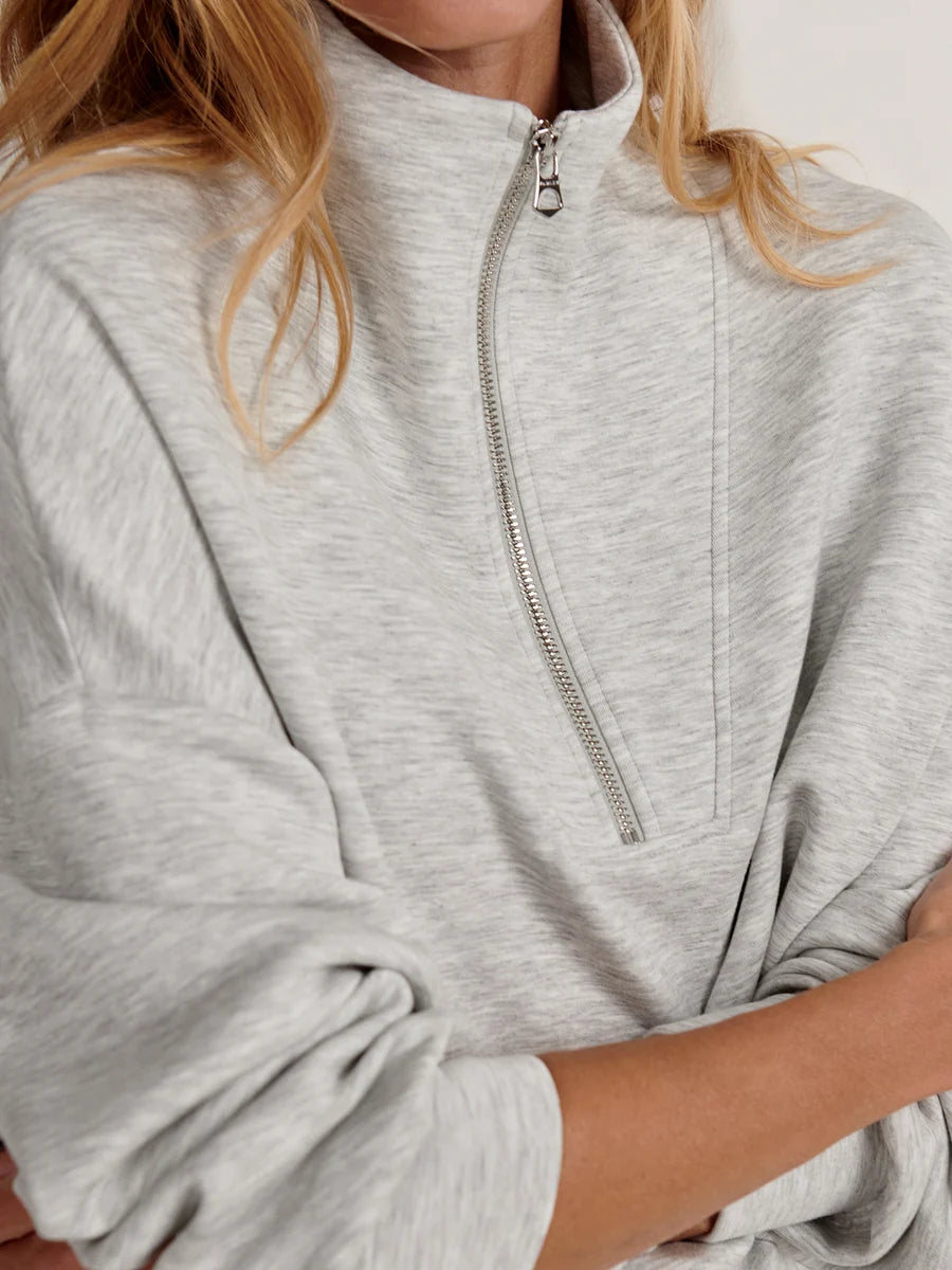 Women's DoubleSoft Half-Zip Sweat Set, Thickened