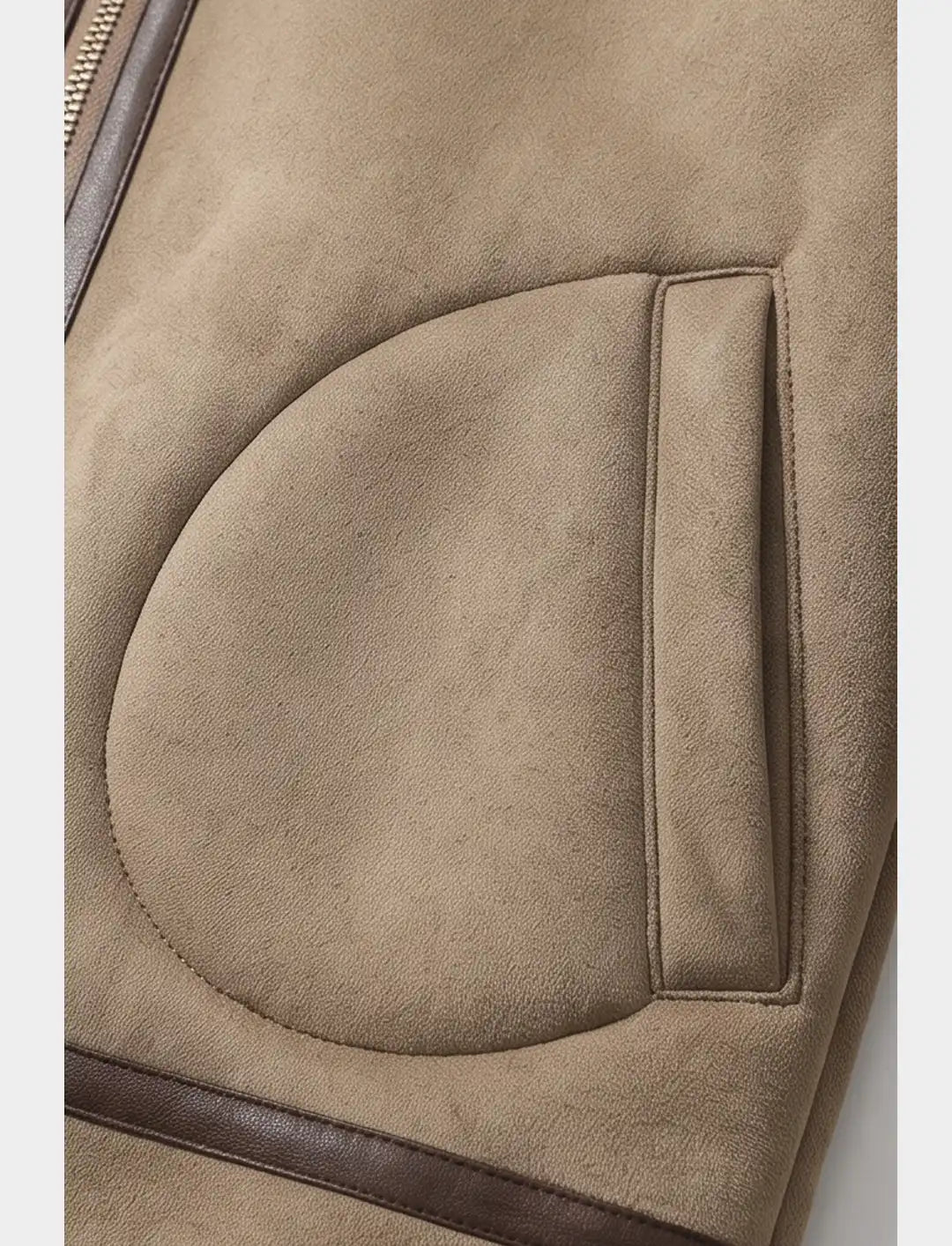Men’s Premium Shearling Sheepskin Bomber Jacket KDKMO50
